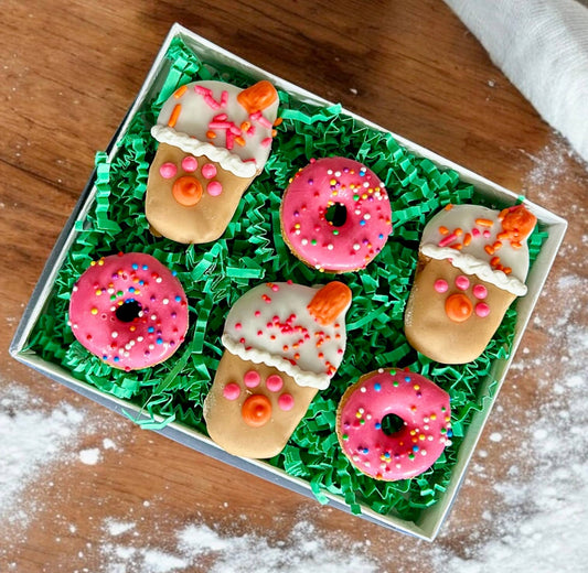 GIFT BOX Mini Iced Coffee dog treat