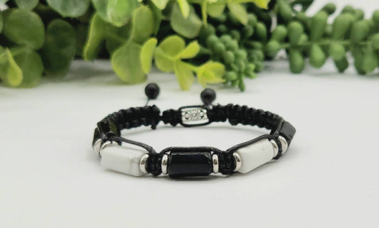 CALM/PROTECTION-Unisex/Men's Adjustable Bracelet 8"-9.5"L : OPTION #1: Bracelets Only