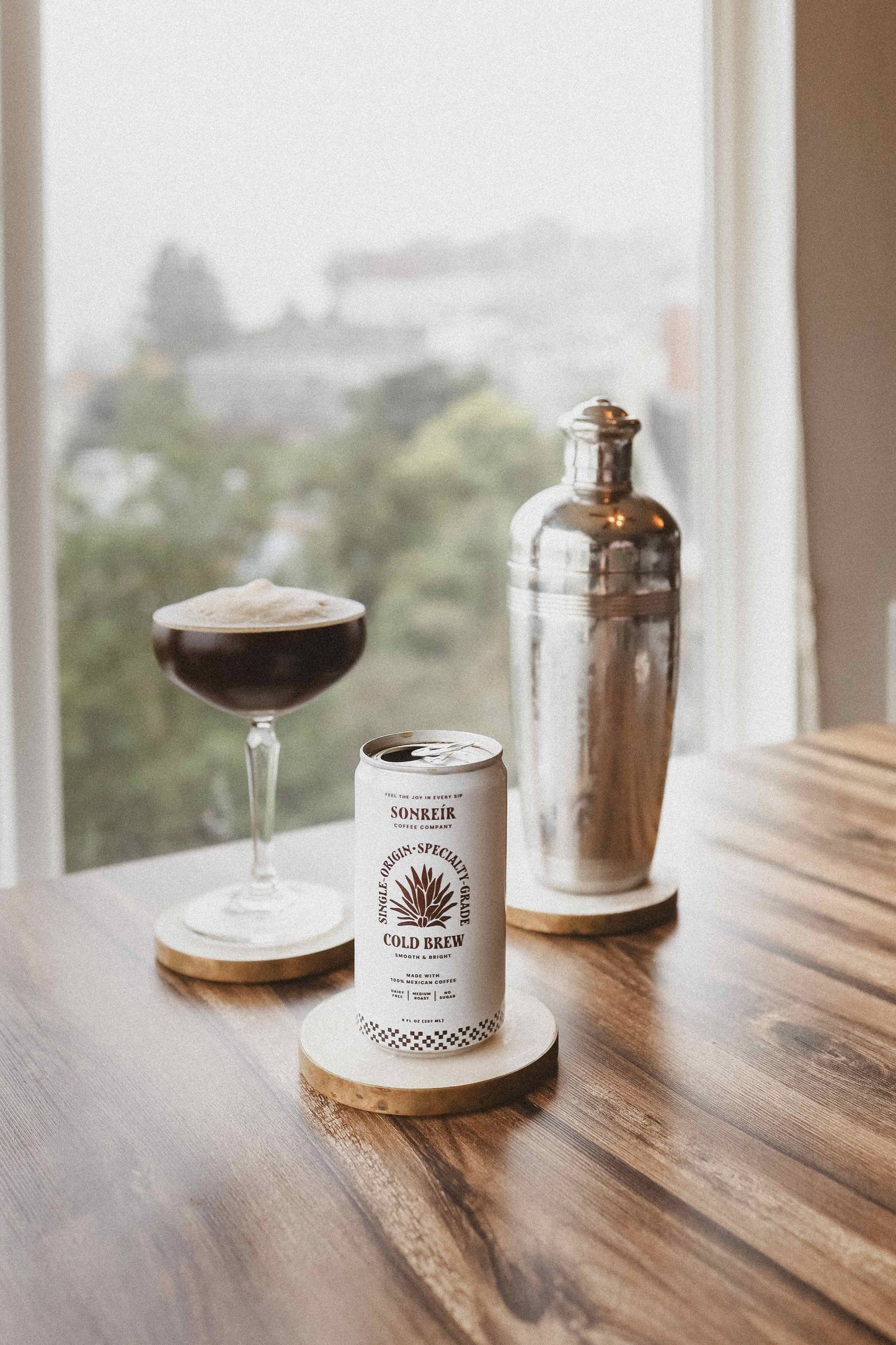 RTD Cold Brew, Single Origin Mexico 8oz, 12 pack