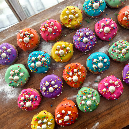 Mini Fiesta PAWTY Print dog treats