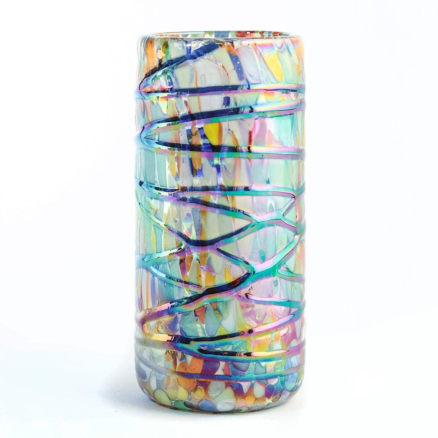 Hand Blown Shot Glasses 2 oz -Tropical