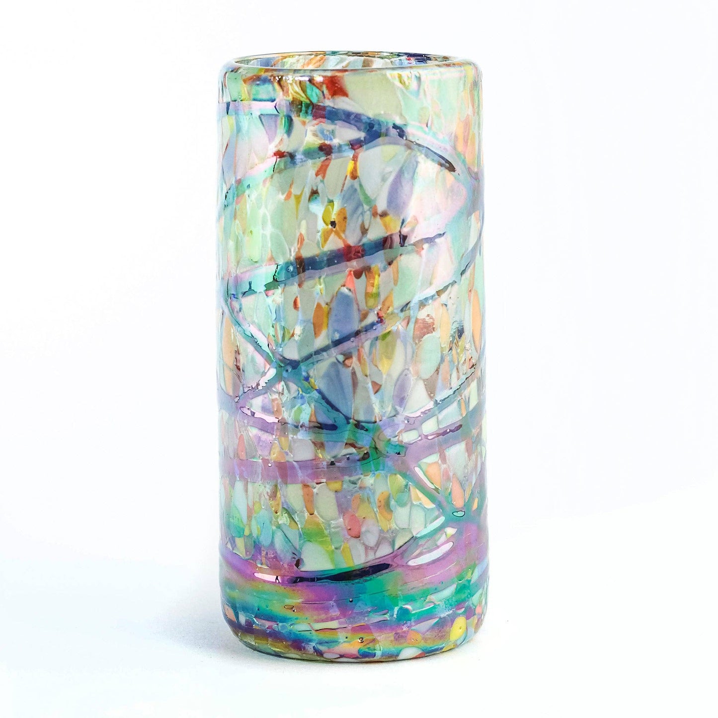 Hand Blown Shot Glasses 2 oz -Tropical