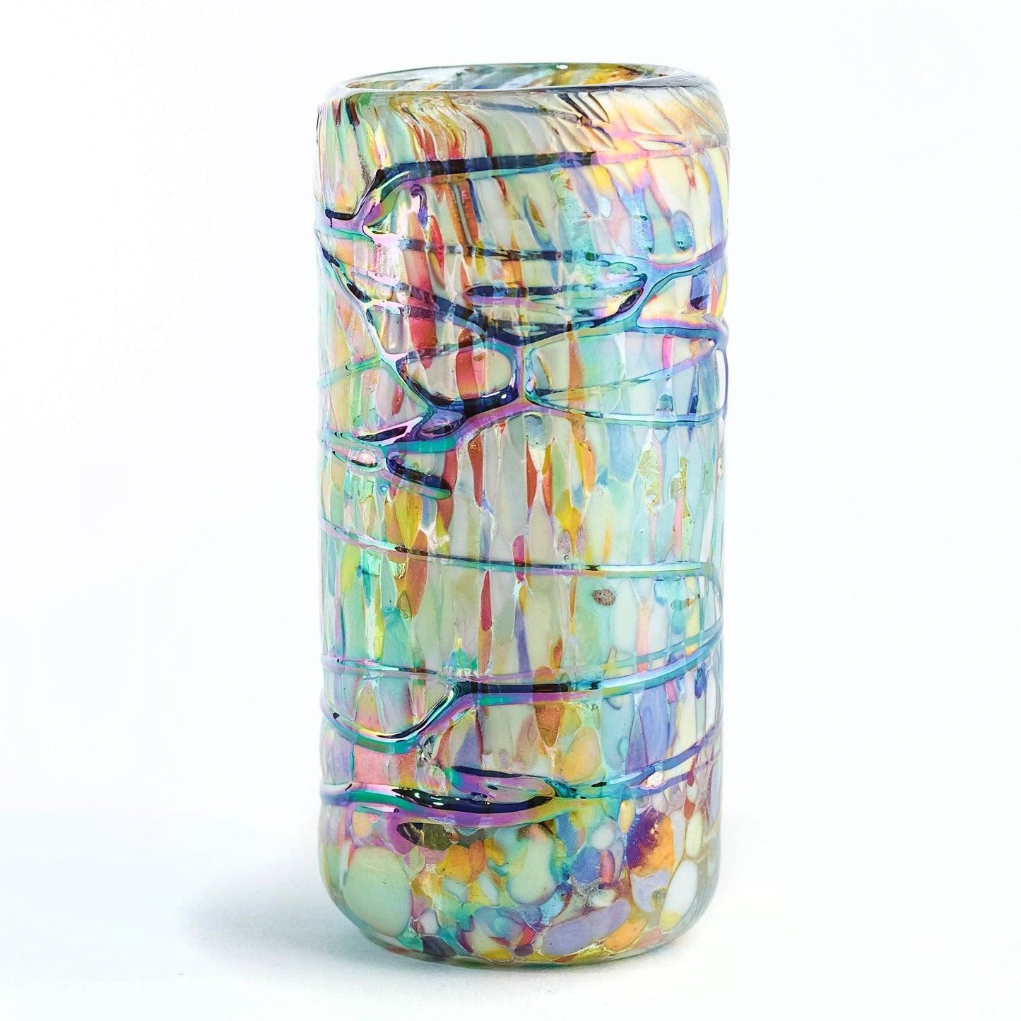 Hand Blown Shot Glasses 2 oz -Tropical