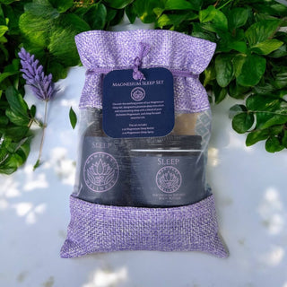 Manifest Wellness - Magnesium Sleep Set with Magnesium Infused Body Butter & Oil