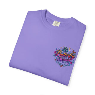 Mariposa Hollow T-Shirt — "May You Find Your Wings" Butterfly Floral Tee