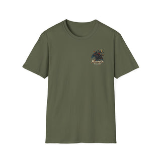 Mariposa Black Moth Tee — Minimal Graphic T-Shirt