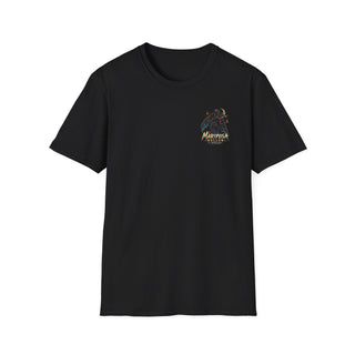 Mariposa Black Moth Tee — Minimal Graphic T-Shirt