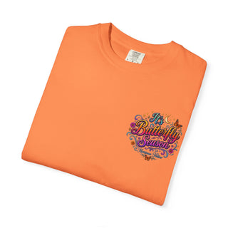 Mariposa Hollow T-Shirt — "May You Find Your Wings" Butterfly Floral Tee