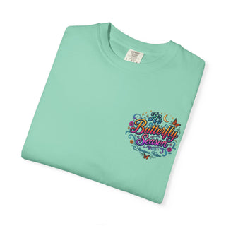 Mariposa Hollow T-Shirt — "May You Find Your Wings" Butterfly Floral Tee