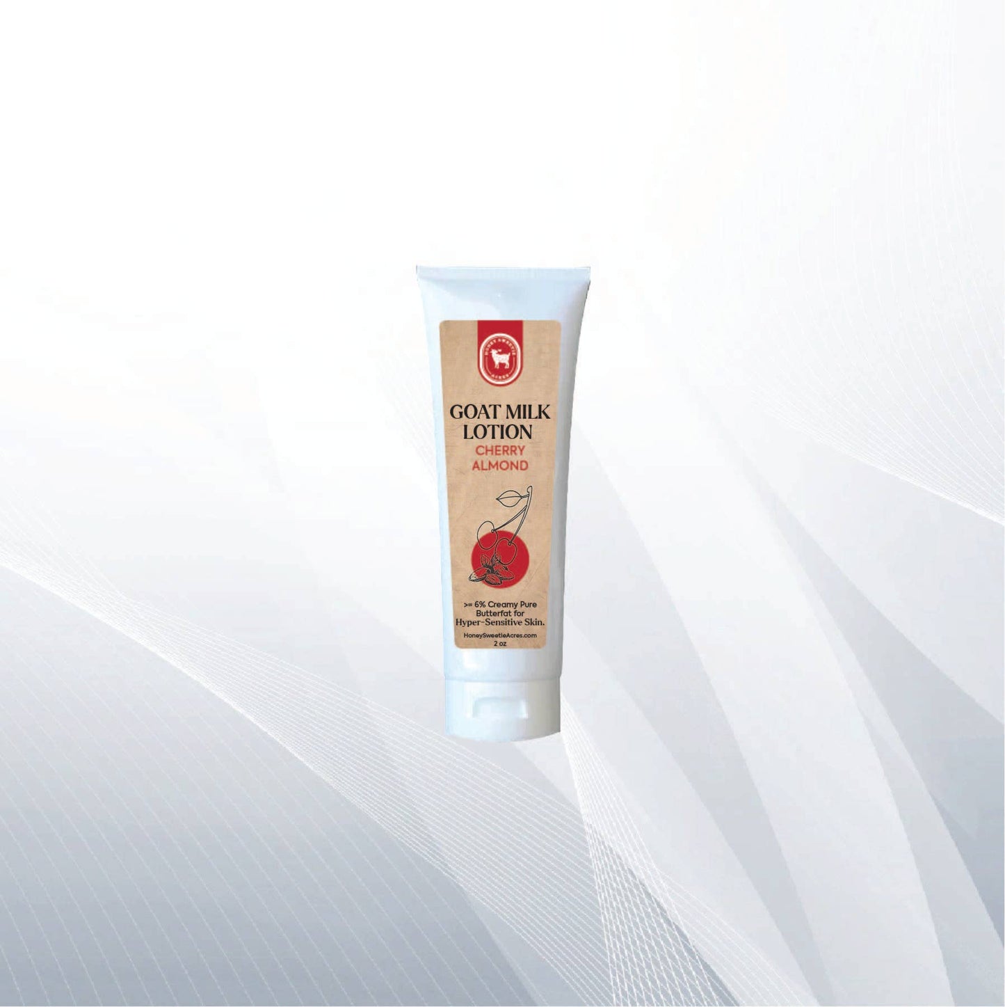 Cherry Almond Goat Milk Lotion - 2 oz