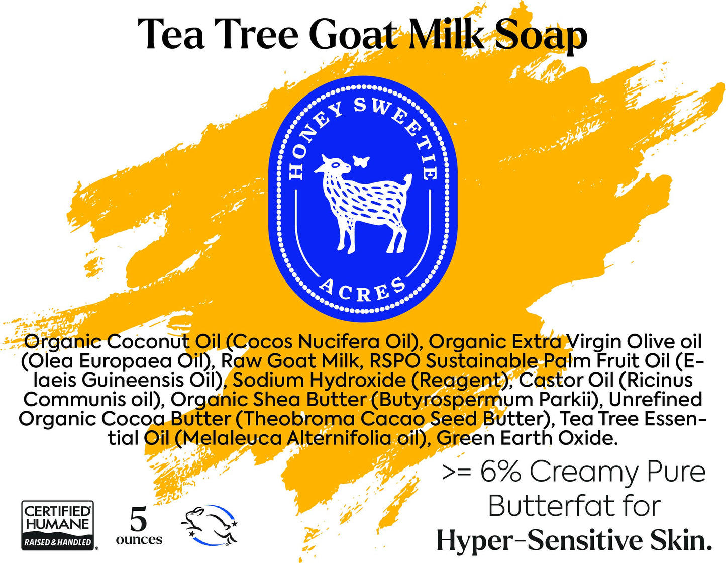 Soap: Tea Tree Goat Milk Soap
