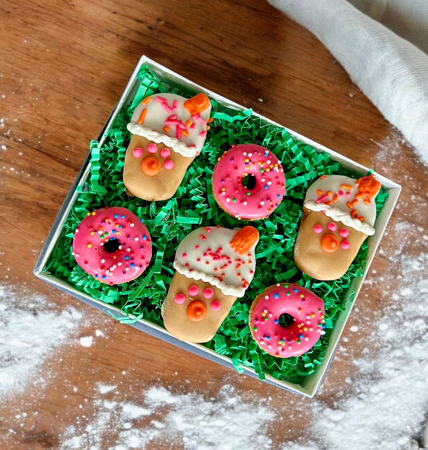 GIFT BOX Mini Iced Coffee dog treat