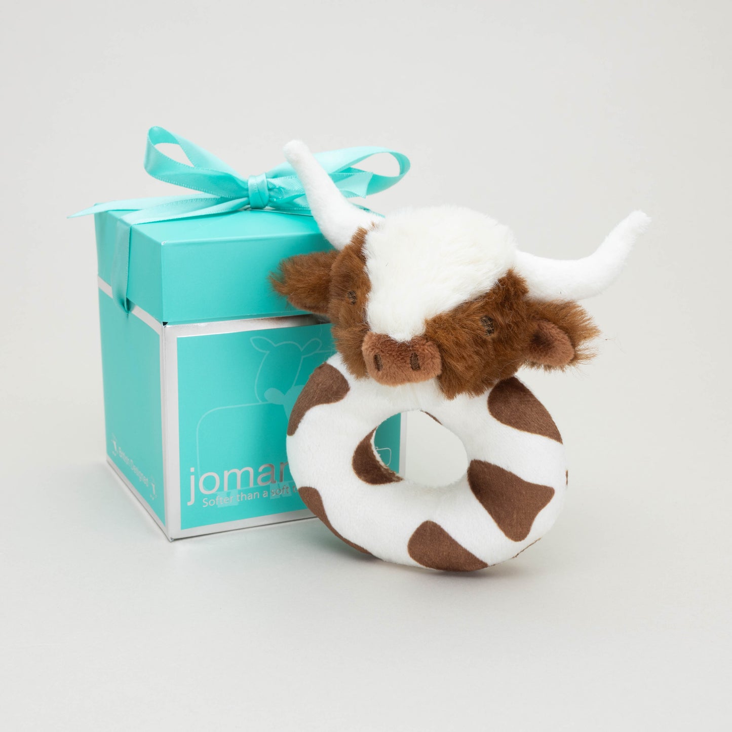 Texas Longhorn Cow Baby Rattle