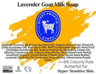 Soap: Lavender Goat Milk Soap