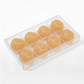 Silk Spin Sugars - Pineapple Crystal Candy (Kohakutou) Rose Treat Box