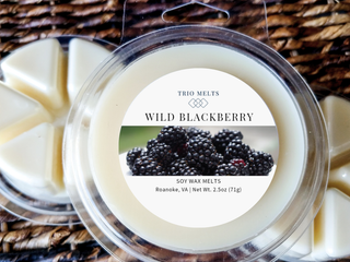 Trio Melts - Wild Blackberry Wax Melt