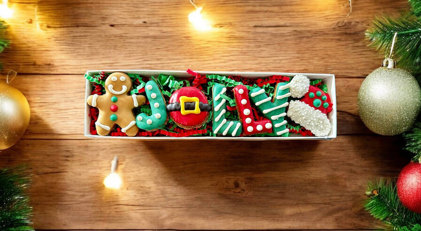 Jolly Woofmas dog treats GIFT BOX