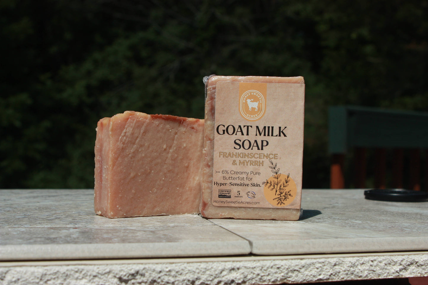 Soap:  Frankincense & Myrrh Goat Milk Soap