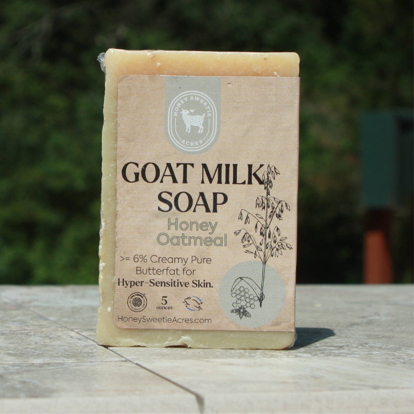Soap: Honey Oatmeal Goat Milk Soap