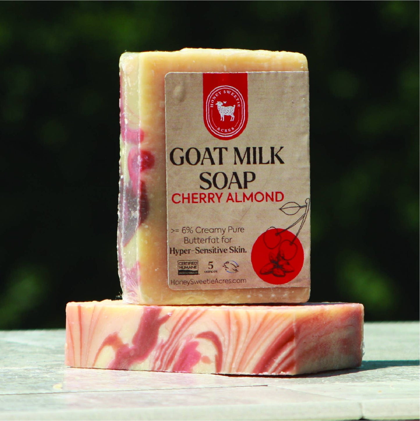 Soap: Cherry Almond Goat Milk Soap