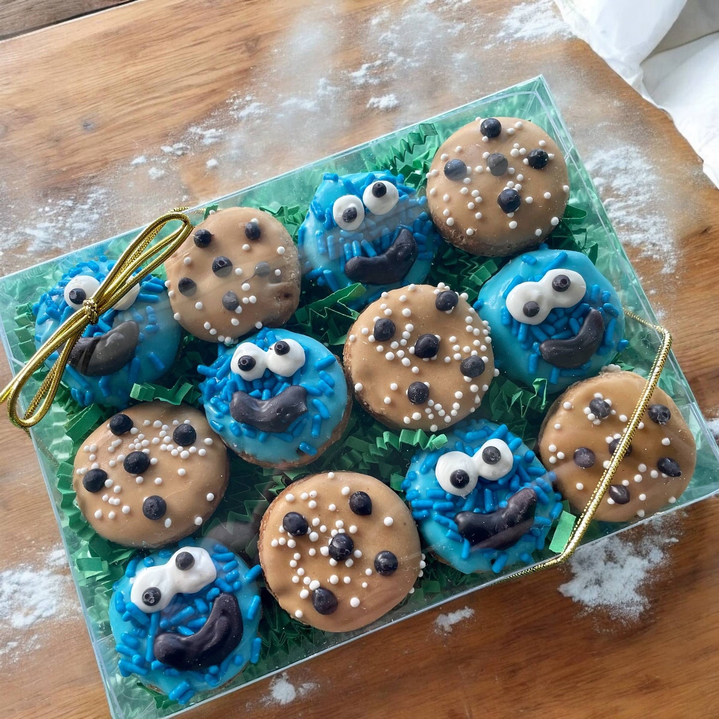 GIFT BOX Mini COOKIE Monster dog treat