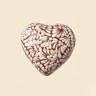 Mi Amor Just For You - Brick and White Heart Box