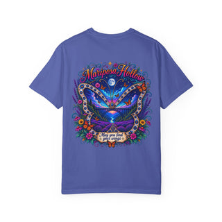 Mariposa Hollow T-Shirt — "May You Find Your Wings" Butterfly Floral Tee
