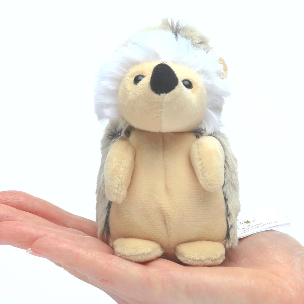 Hedgehog Mini Plush Toy – 12 cm