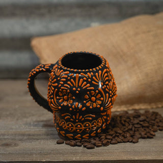 Mi Amor Just For You - Cempasuchil - Skull Mug