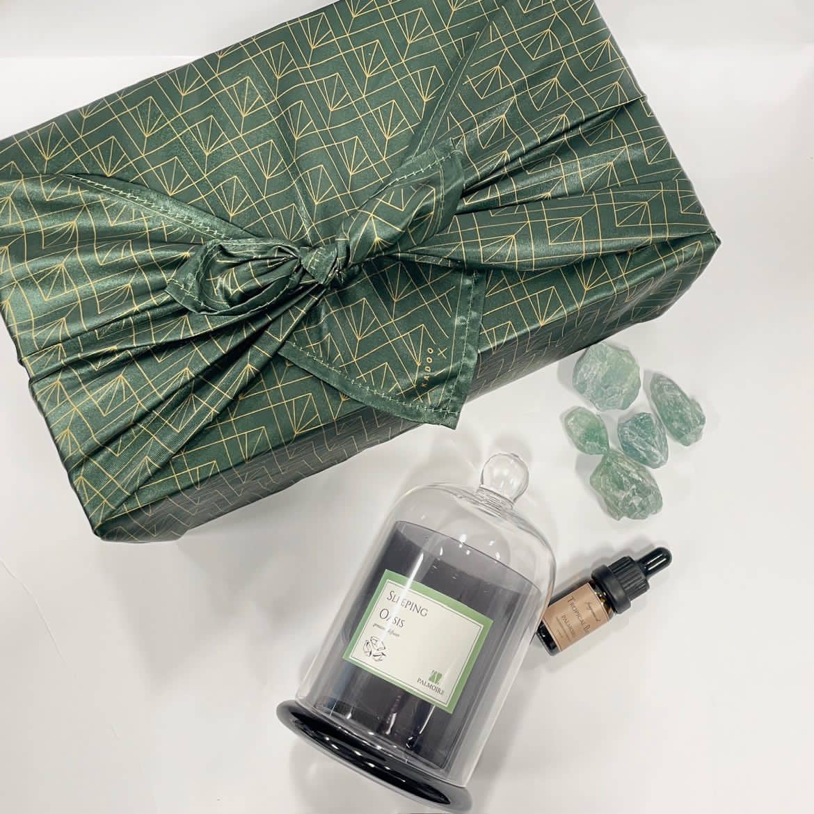 Sleeping Oasis Gemstone Diffuser [apple/amber]