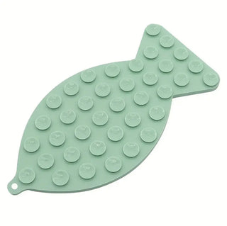 Specks and Pets - Specks Fishbone Lick Mat – Pastel Collection: Yellow
