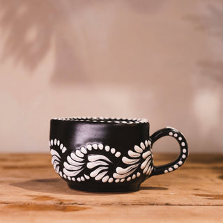 Mi Amor Just For You - Night Wave Heart Mug