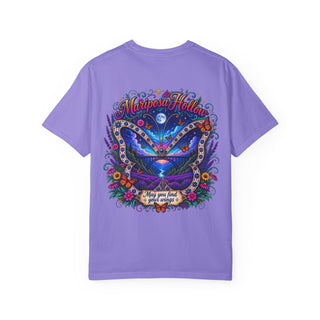 Mariposa Hollow T-Shirt — "May You Find Your Wings" Butterfly Floral Tee