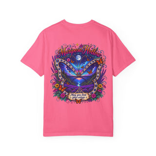 Mariposa Hollow T-Shirt — "May You Find Your Wings" Butterfly Floral Tee