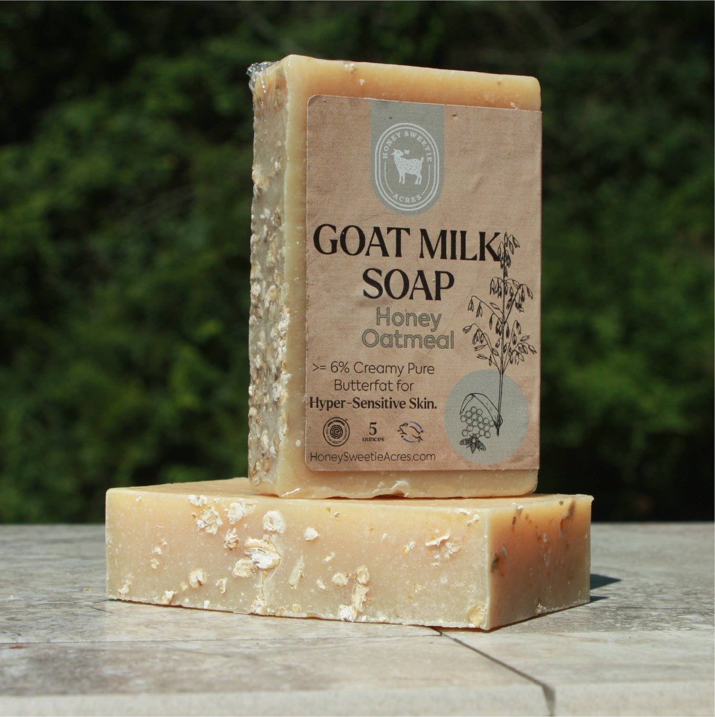 Soap: Honey Oatmeal Goat Milk Soap