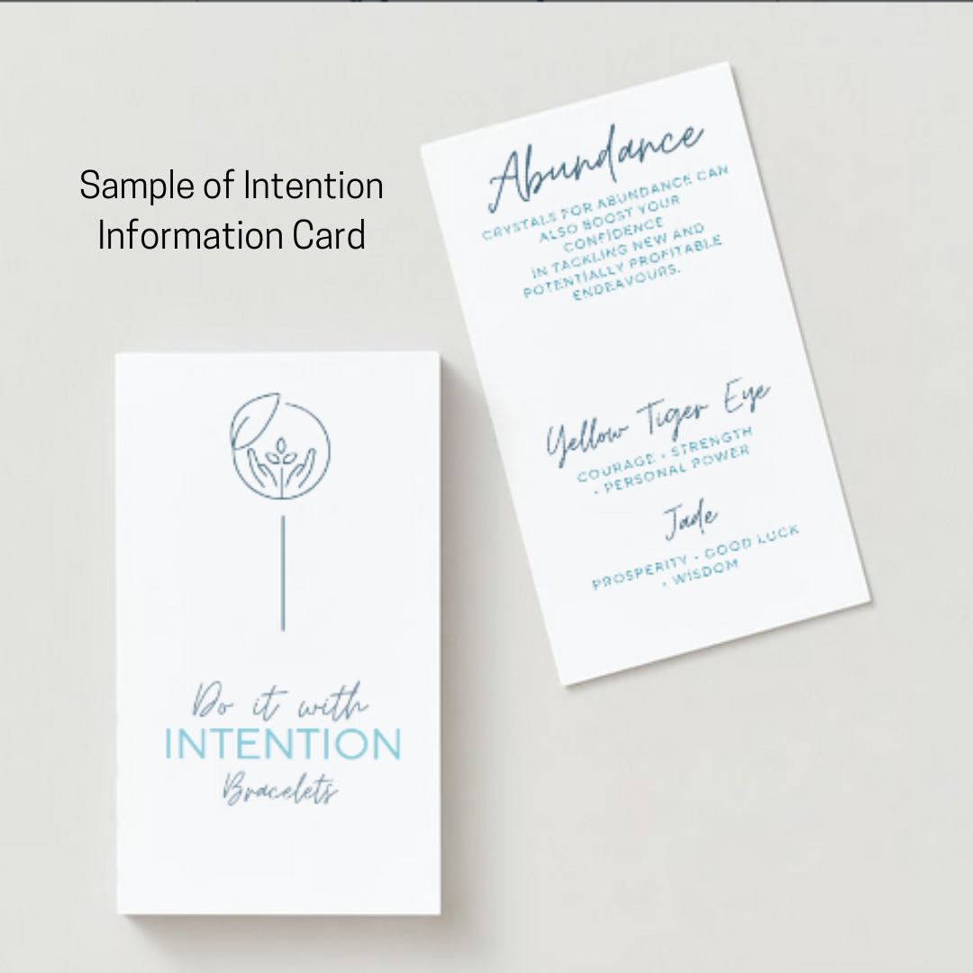 CALM/PROTECTION-Unisex/Men's Adjustable Bracelet 8"-9.5"L : OPTION #1: Bracelets Only