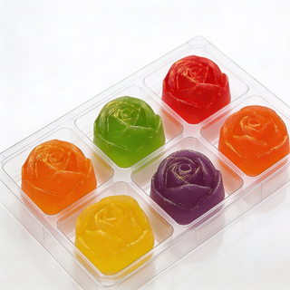 Silk Spin Sugars - Tropical Mix Crystal Candy (Japanese Kohakutou) Treat Box