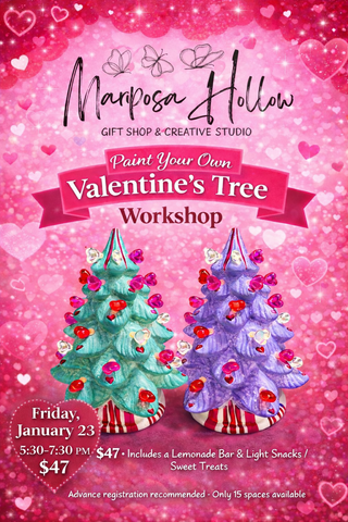 Ceramic Valentines Tree Workshop