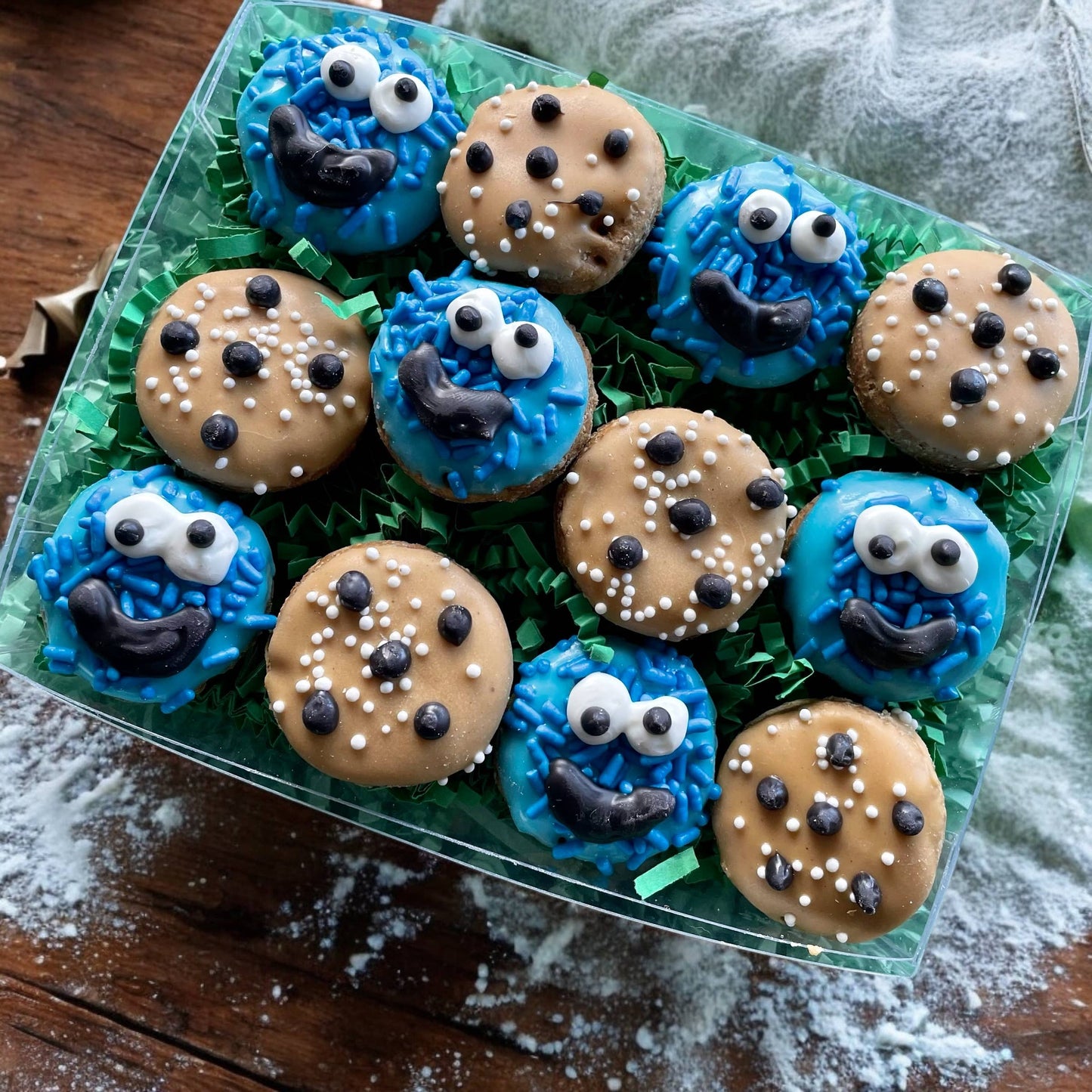 GIFT BOX Mini COOKIE Monster dog treat