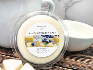 Trio Melts - Lemon Blueberry Bars Wax Melt