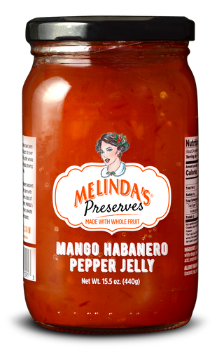 Melinda's Mango & Habanero Pepper Whole Fruit Preserves