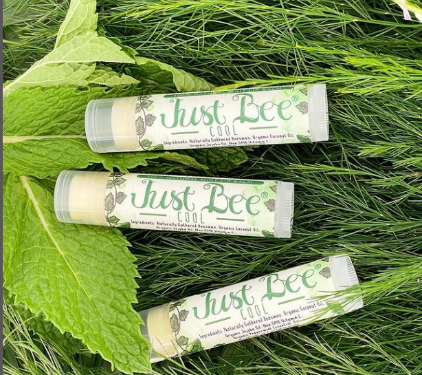 Just Bee Cool Lip Balm - Mint: Mint