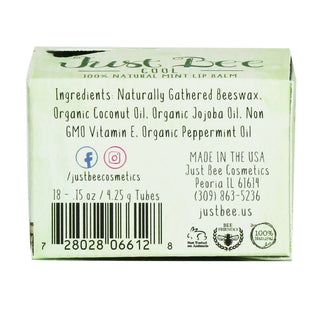 Just Bee Cool Lip Balm - Mint: Mint