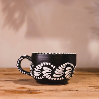 Mi Amor Just For You - Night Wave Heart Mug