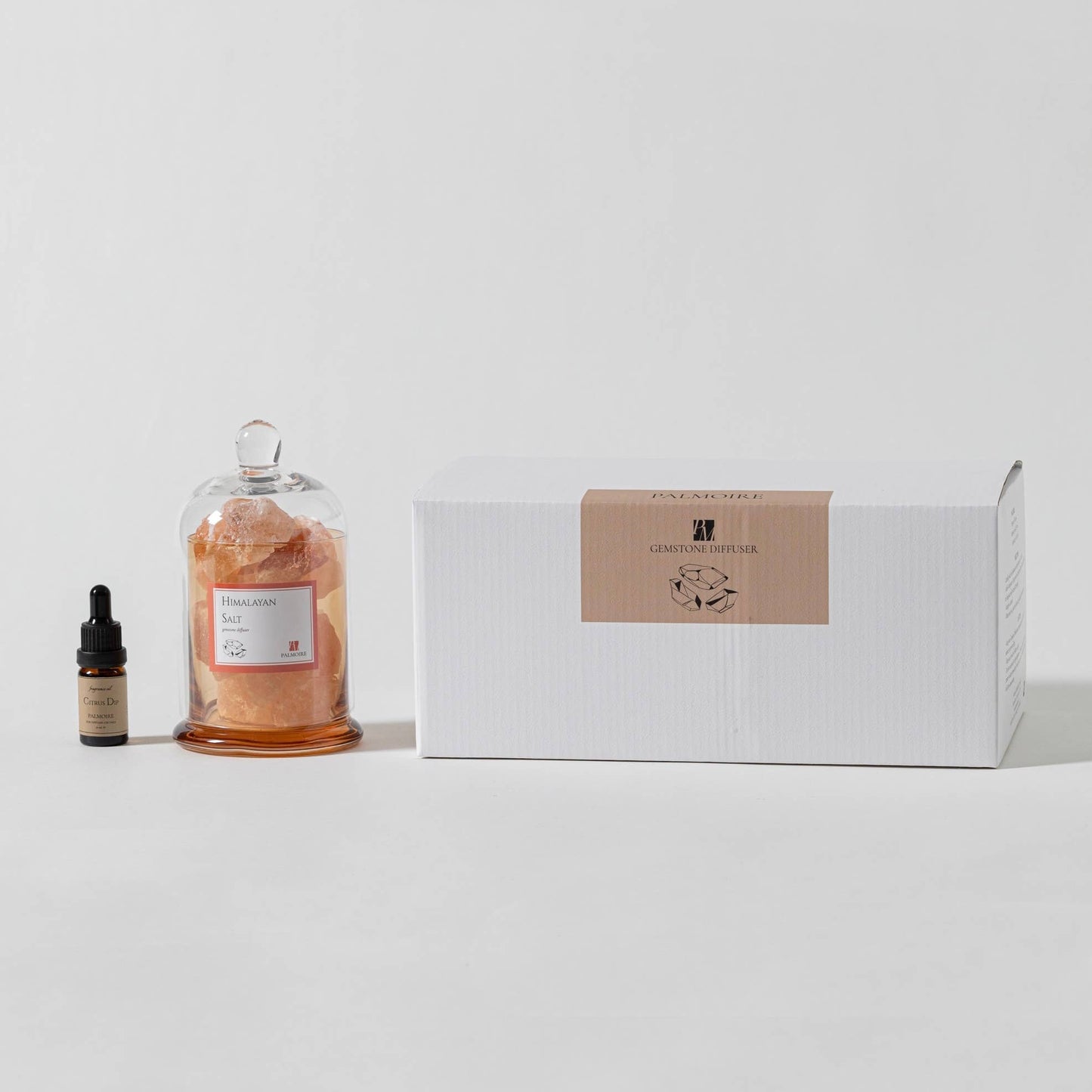 Himalayan Salt Gemstone Diffuser [citrus/jasmine]