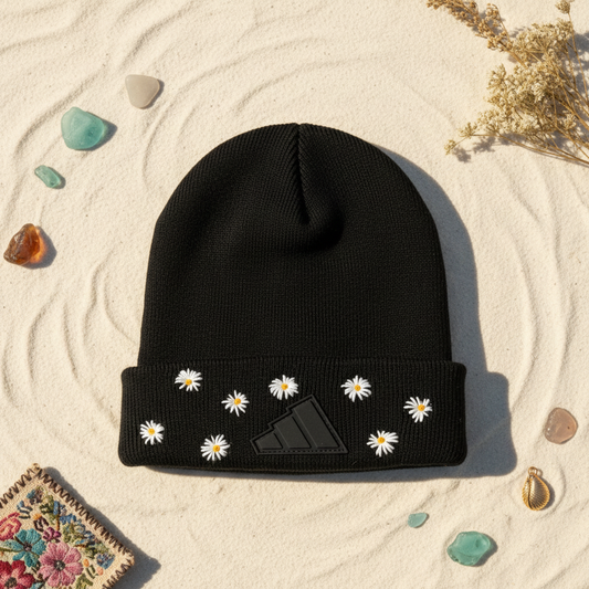 Black Adidas Daisy Beanie Promo
