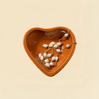 Mi Amor Just For You - Brick and White Heart Box