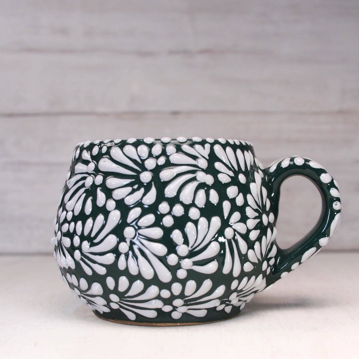 Forest in a Mug - Chocolatera: Green / Ceramic