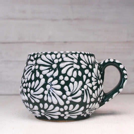 Forest in a Mug - Chocolatera: Green / Ceramic