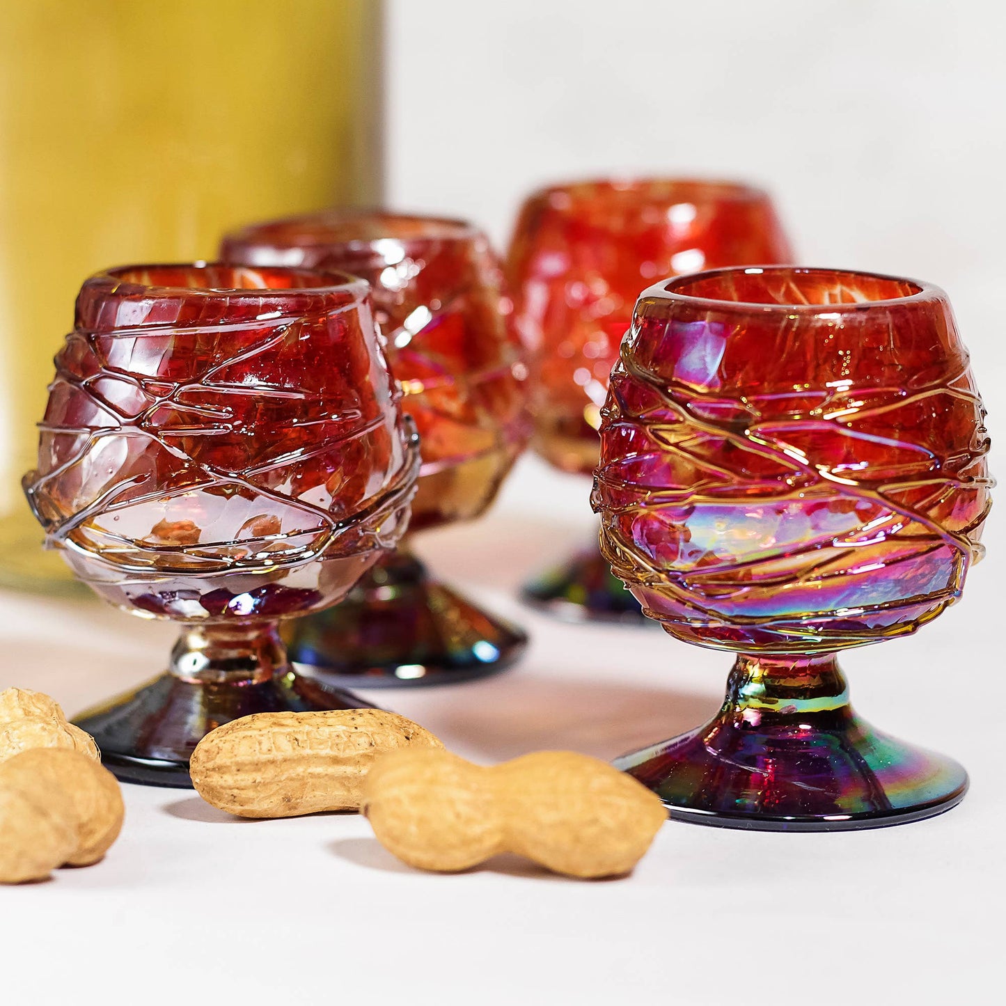 Hand Blown Shot Glasses Mini - 2oz